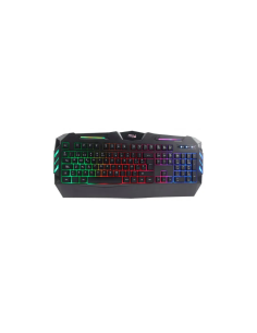 TECLADO  MYO GAMING NEGRO CON LUCES ESPAÑOL