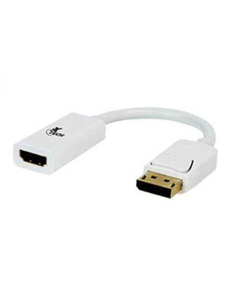 ADAPTADOR XTECH DISPLAYPORT MACHO A HDMI HEMBRA