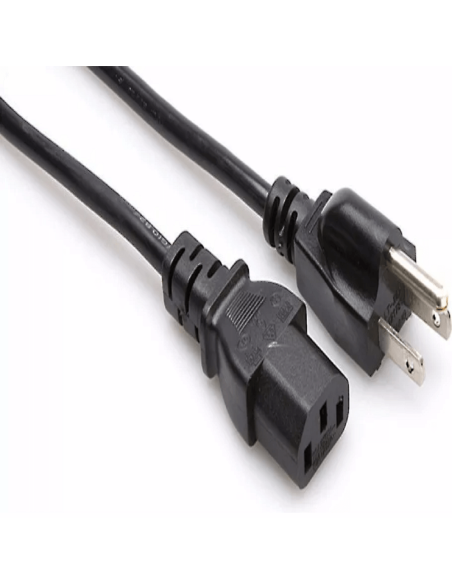CABLE AGILER DE PODER 6 PIES NEGRO