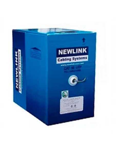 CABLE NEWLINK UTP CAT6 4 PARES 1000 PIES GRIS