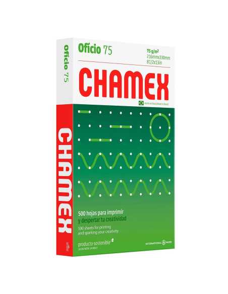 RESMA PAPEL OFICIO CHAMEX 8.5" X 13"