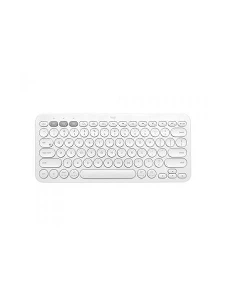 TECLADO INALAMBRICO LOGITECH BLUETOOTH MULTIDISPOSITIVO BLANCO