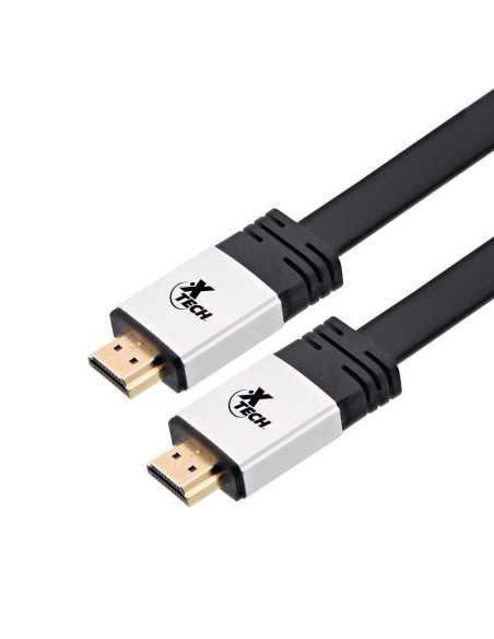CABLE XTECH HDMI MACHO A HDMI MACHO 4K ULTRA HD 15 GBPS 10 PIES NEGRO