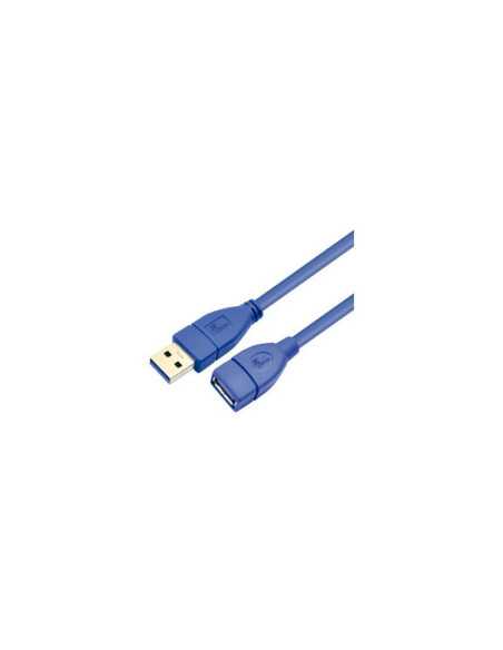 CABLE XTECH EXTENSIÓN USB 3.0 MACHO A USB 3.0 HEMBRA 6 PIES