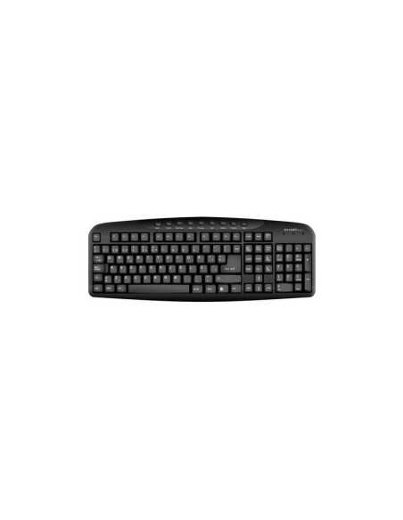 TECLADO USB ARGOM MULTIMEDIA ESPAÑOL NEGRO