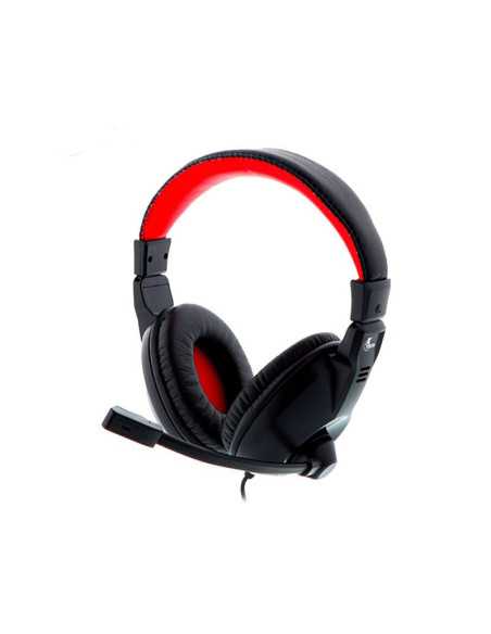 AUDIFONO ESTEREO XTECH GAMING CON MICROFONO 3.5 MM NEGRO/ROJO