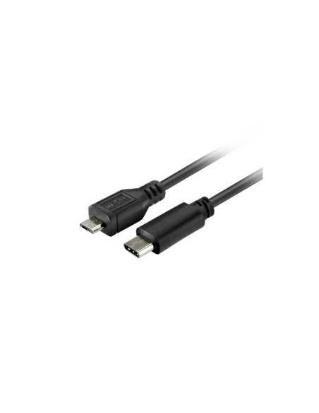 ADAPTADOR XTECH TIPO C MACHO A MICRO USB 2.0 MACHO