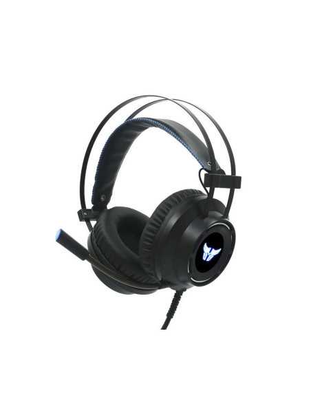 AUDIFONO ESTEREO ARGOM COMBAT HS46 CON MICROFONO USB 2.0 + 3.5MM NEGRO