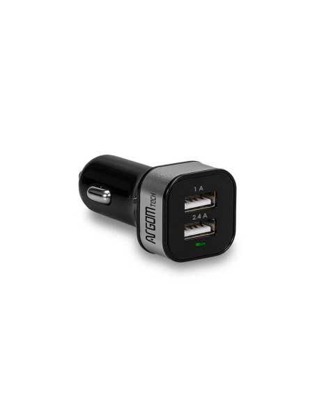 ADAPTADOR ARGOM PARA CARRO 2 PUERTO USB 2.0