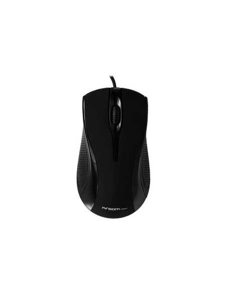 MOUSE USB ARGOM MAXI OPTICO 800DPI NEGRO