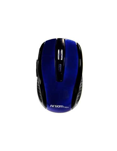 MOUSE INALAMBRICO ARGOM OPTICO 2.4GHZ 1600DPI AZUL