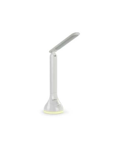 LAMPARA LED ARGOM DE ESCRITORIO USB RECARGABLE 1200 MAH BLANCO