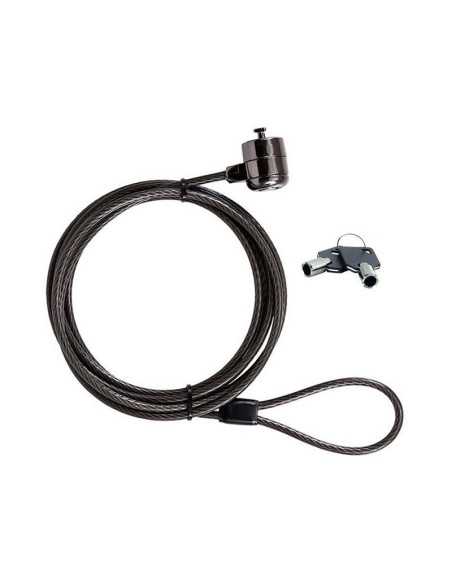CABLE CANDADO ARGOM CON LLAVE 6 PIES