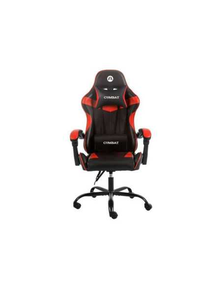 SILLA GAMING ARGOM ERGO GX5 CAPACIDAD 265 LIBRAS NEGRO CON ROJO