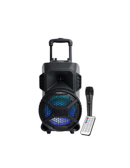 PARLANTE KARAOKE ARGOM SOUNDBASH 78 BLUETOOTH 210W MICROFONO INALAMBRICO NEGRO