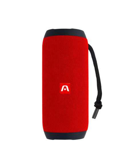 PARLANTE ESTEREO ARGOM BT DRUMBEATS X TWS BLUETOOTH USB 10W ROJO