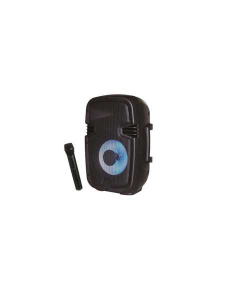 PARLANTE MYO KARAOKE 80W WOOFER BLUETOOTH MP3 FM USB SD MICROFONO