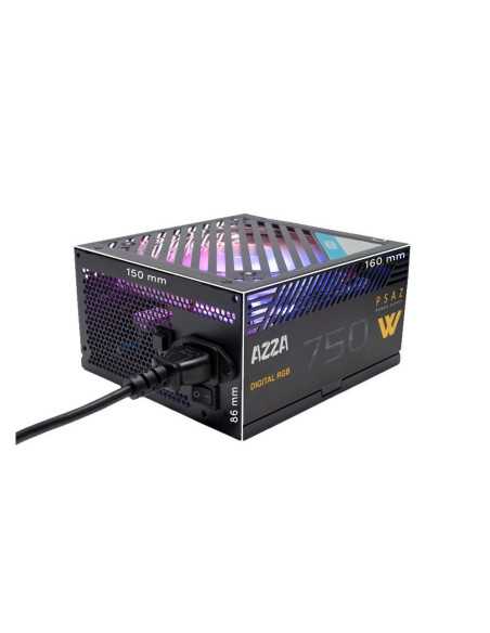 FUENTE DE PODER AZZA 750W GAMING ARGB 80 + BRONZE