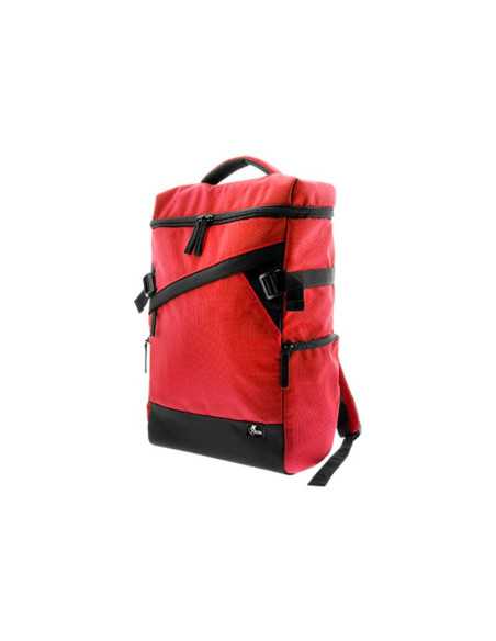 MOCHILA NOTEBOOK XTECH 15.6" ROJO/NEGRO