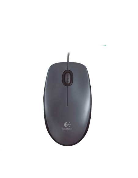 MOUSE USB LOGITECH OPTICO M90 1000DPI NEGRO/GRIS