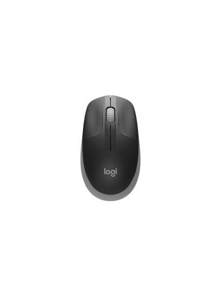 MOUSE INALÁMBRICO LOGITECH OPTICO M190 1000DPI NEGRO/GRIS