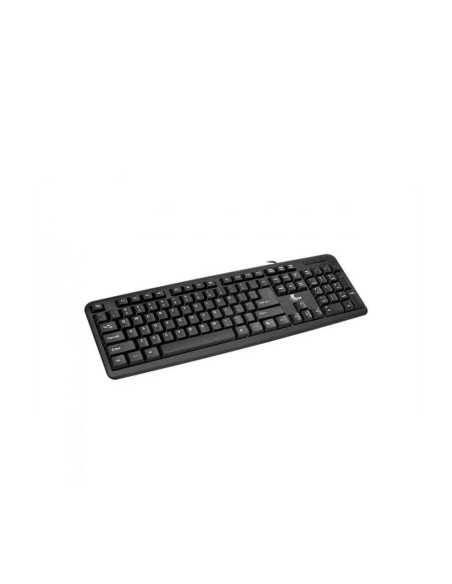TECLADO USB XTECH SENCILLO ESPAÑOL NEGRO