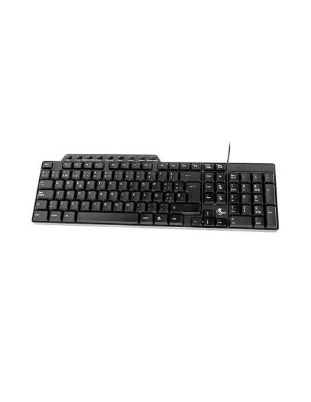 TECLADO USB XTECH MULTIMEDIA ESPAÑOL NEGRO