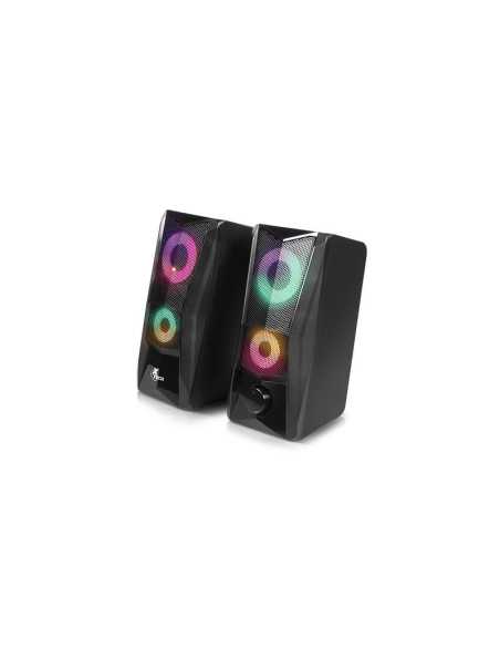 PARLANTE ESTEREO XTECH MULTIMEDIA USB 2.0 4W NEGRO