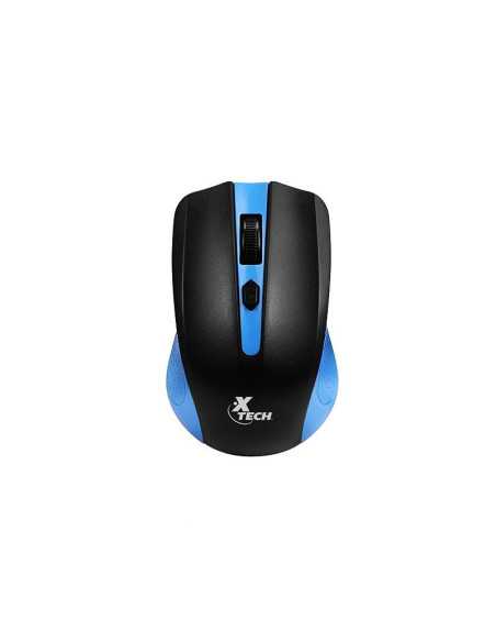 MOUSE INALAMBRICO XTECH OPTICO 2.4GHZ 1000/1200/1600DPI AZUL