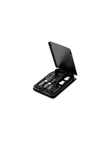 ESTUCHE PORTATIL MUNTIFUNCIONAL PARA ALMACENAMIENTO CON CABLE TIPO C