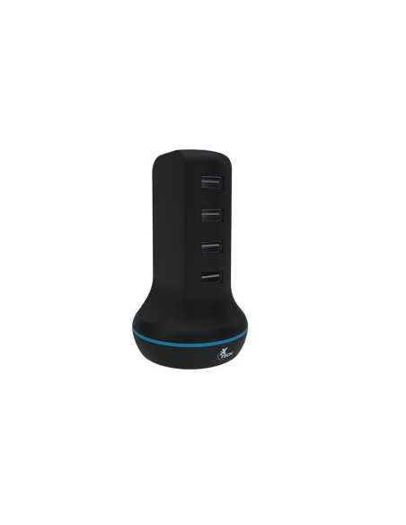 ESTACION XTECH CON 4 PUERTOS USB PARA CARGA