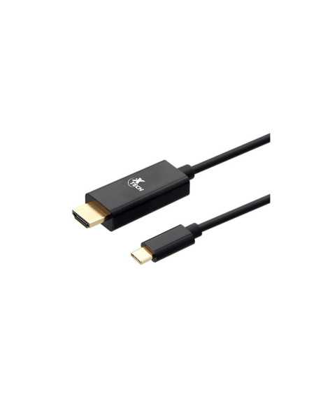 CABLE XTECH USB TIPO C A HDMI MACHO 4K 6 PIES