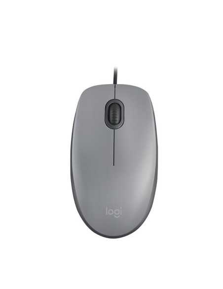 MOUSE USB LOGITECH OPTICO M110 1000DPI ROJO