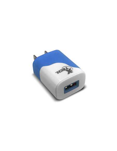 ADAPTADOR XTECH DE CORRIENTE USB 2.0 AZUL