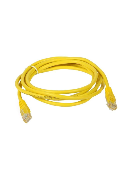PATCH CORD LANPRO CAT5E 3 PIES AMARILLO
