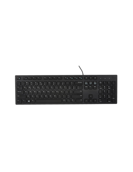 TECLADO USB DELL MULTIMEDIA INGLES NEGRO