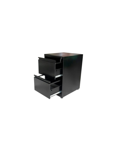 ARCHIVO 2 GAVETAS 0.71 X 0.46 X 0.59 MTS NEGRO