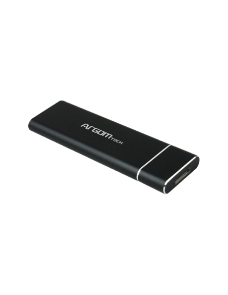 CASE DISCO DURO ARGOM SSD M.2 NVME NEGRO USB TIPO C