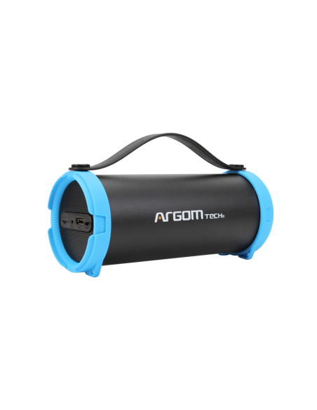 PARLANTE ESTEREO ARGOM BAZOOKA+BEATS BLUETOOTH USB 6W AZUL