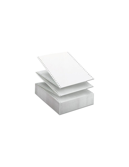FORMA CONTINUA QUIMICA 9 1/2" X 5 1/2" 2000 HOJAS 2 PARTES COLOR BLANCO