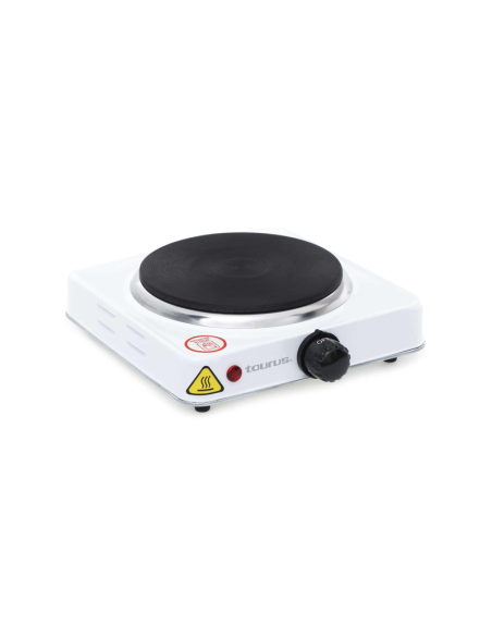 PARRILLA ELECTRICA TAURUS ARES 1 QUEMADOR PLANO 1000W BLANCA