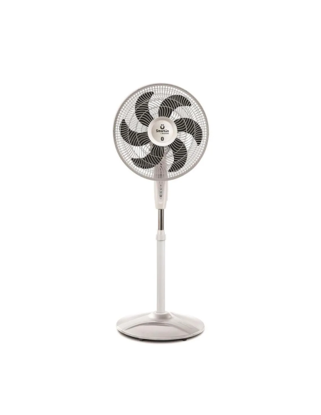 VENTILADOR DE PEDESTAL INTELIGENTE TAURUS STARDUST BLUETOOTH 2 EN 1 90W BLANCO