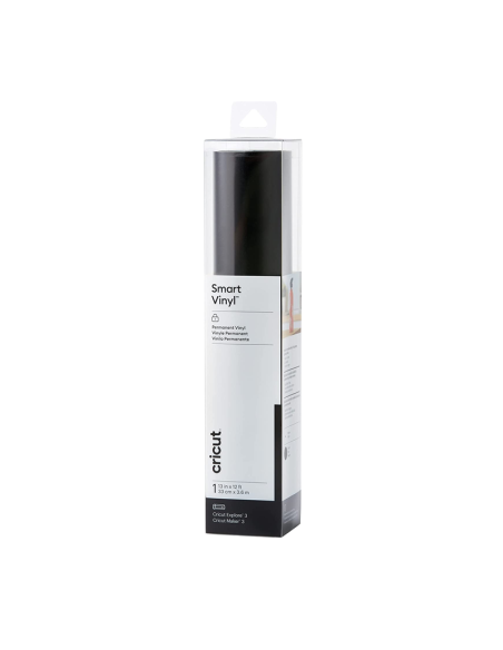 ROLLO VINYL CRICUT SMART PERMANENTE NEGRO 13X36 PULGADAS