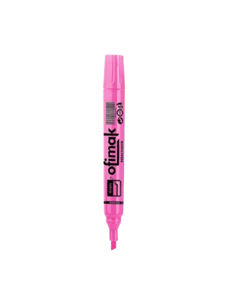 RESALTADOR OFIMAK ROSADO REDONDO 5478