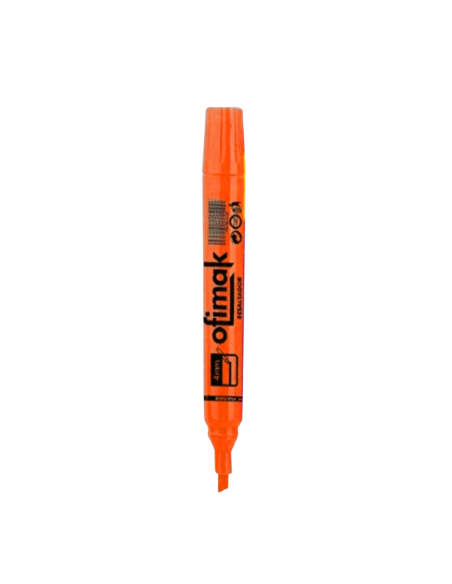 RESALTADOR OFIMAK NARANJA REDONDO