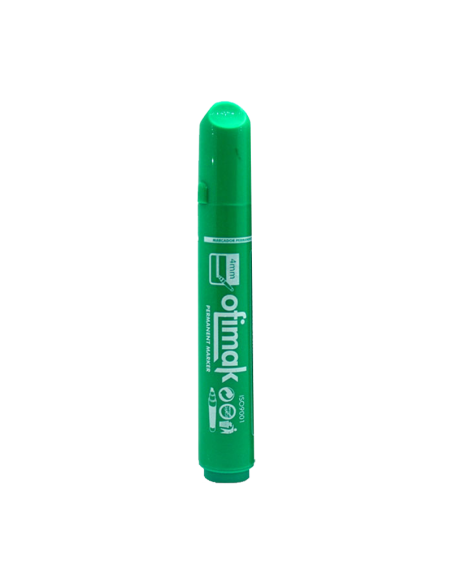 MARCADOR PERMANENTE OFIMAK 4423 VERDE