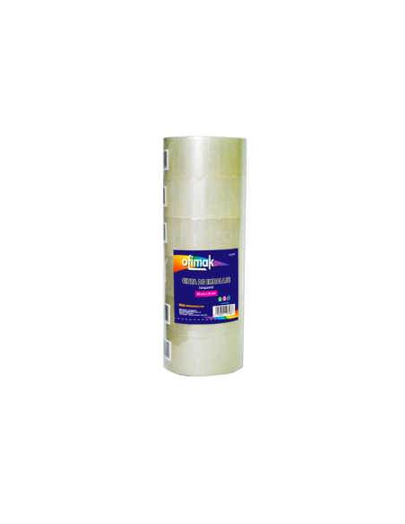 TAPE EMPAQUE OFIMAK TRANSPARENTE 35 METROS