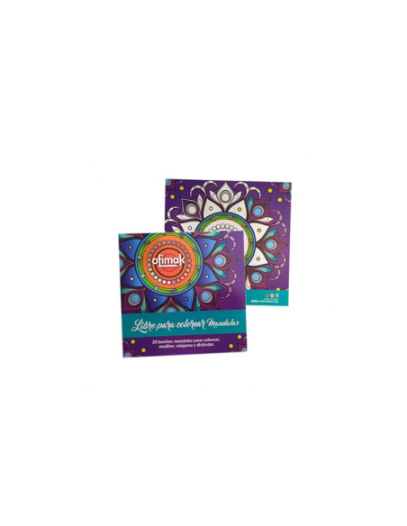 LIBRO DE MANDALAS OFIMAK PARA COLOREAR