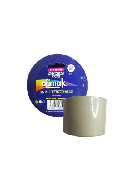 MASKING TAPE OFIMAK 4041 3" X 25 YARDAS