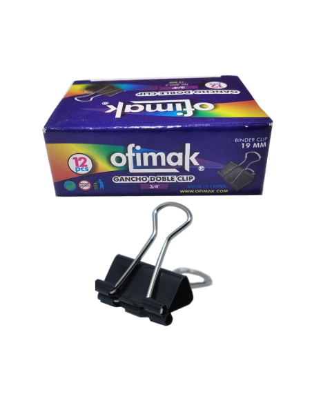 CLIP BILLETERO OFIMAK 0929 3/4" 19MM